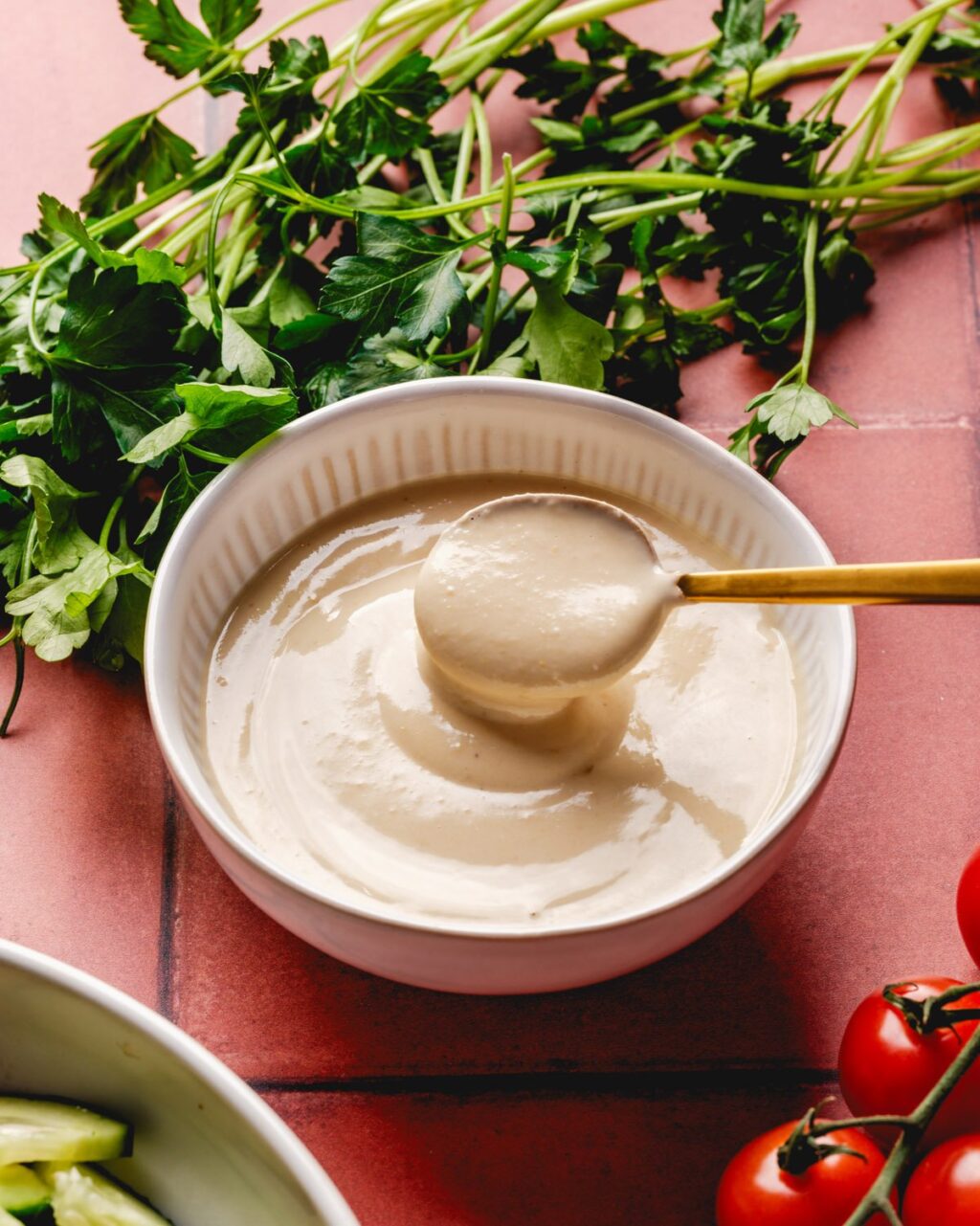 Hummus padažas – pora gamina maistą