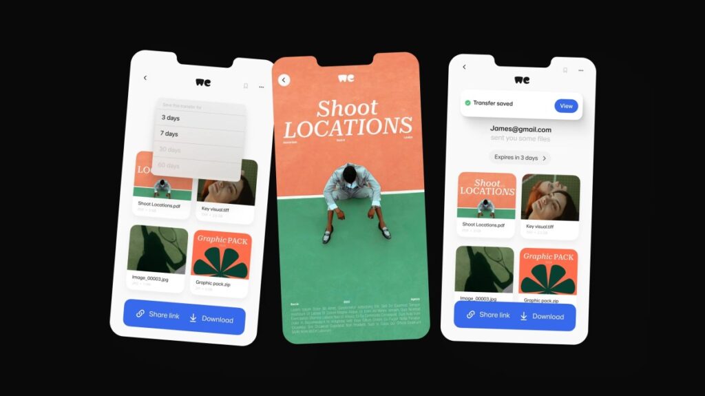 Nemokamas WeTransfer planas dabar turi 10 pervedimų mėnesio limitą