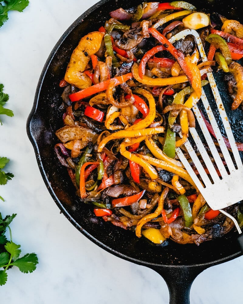 Klasikinės daržovės „Fajita“ – gamina pora