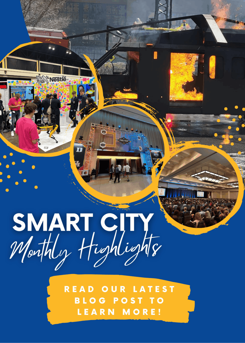 „Smart City Networks“ 2025 m. Balandžio mėn .: Gaisrai ir