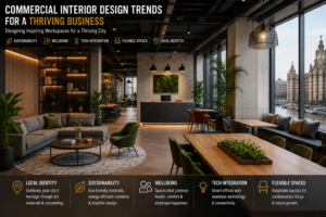 Commercial Interior Design in Liverpool for Strong Branding