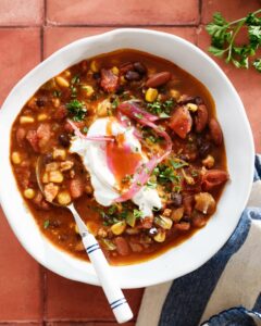 Easy Ground Chicken Chili